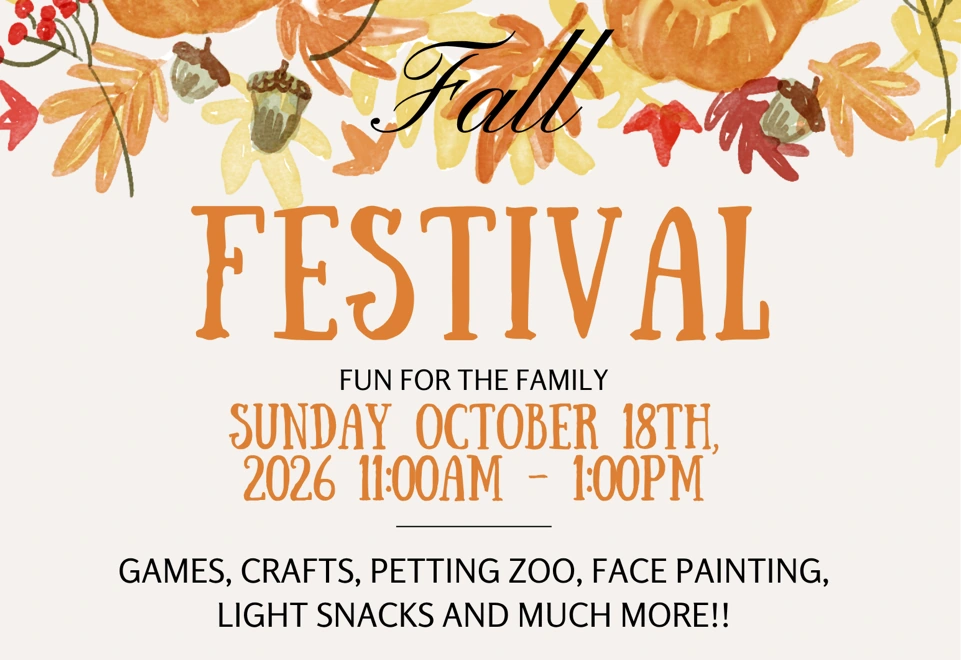 Fall Festival family event banner