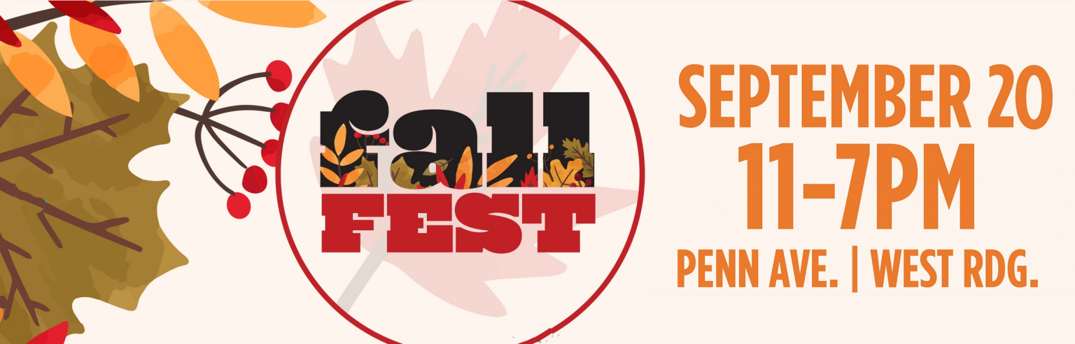 Official West Reading Fall Fest banner